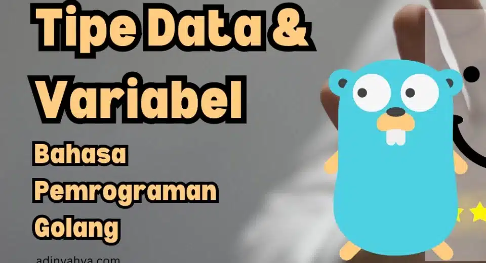 Tipe Data dan Variabel Bahasa Pemrograman Golang