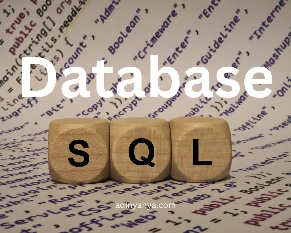 Belajar konsep SQL